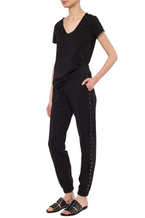 ‘emelyn’ raw edge t-shirt, zdjęcie 2 ‘emelyn’ raw edge t-shirt od AllSaints